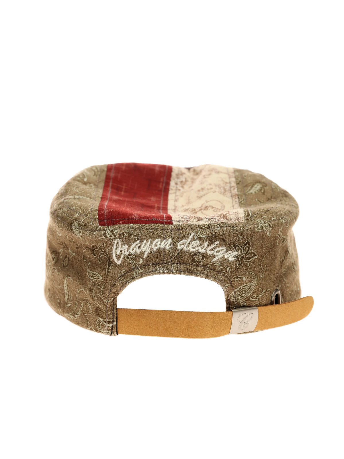 6CRAYON - Vintage Patchwork Flat Top Baseball Cap