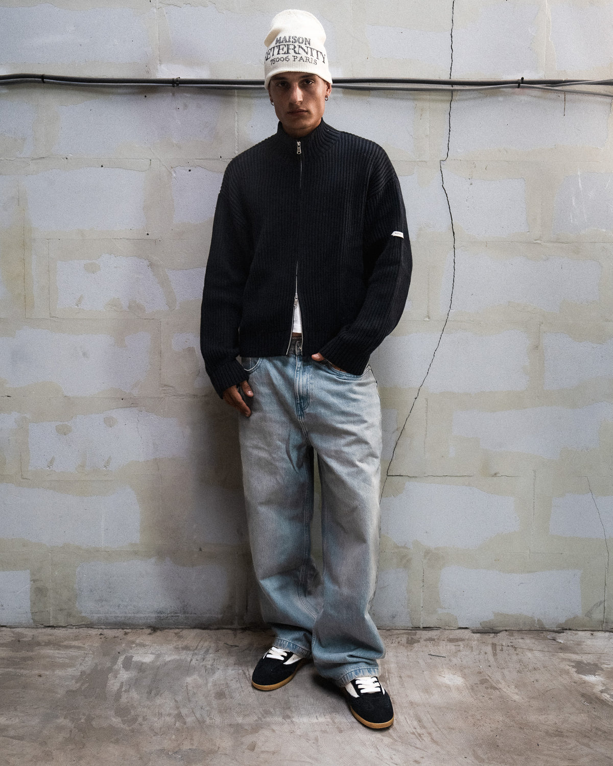 RETERNITY - L’ATELIER LINE KNIT ZIPPER