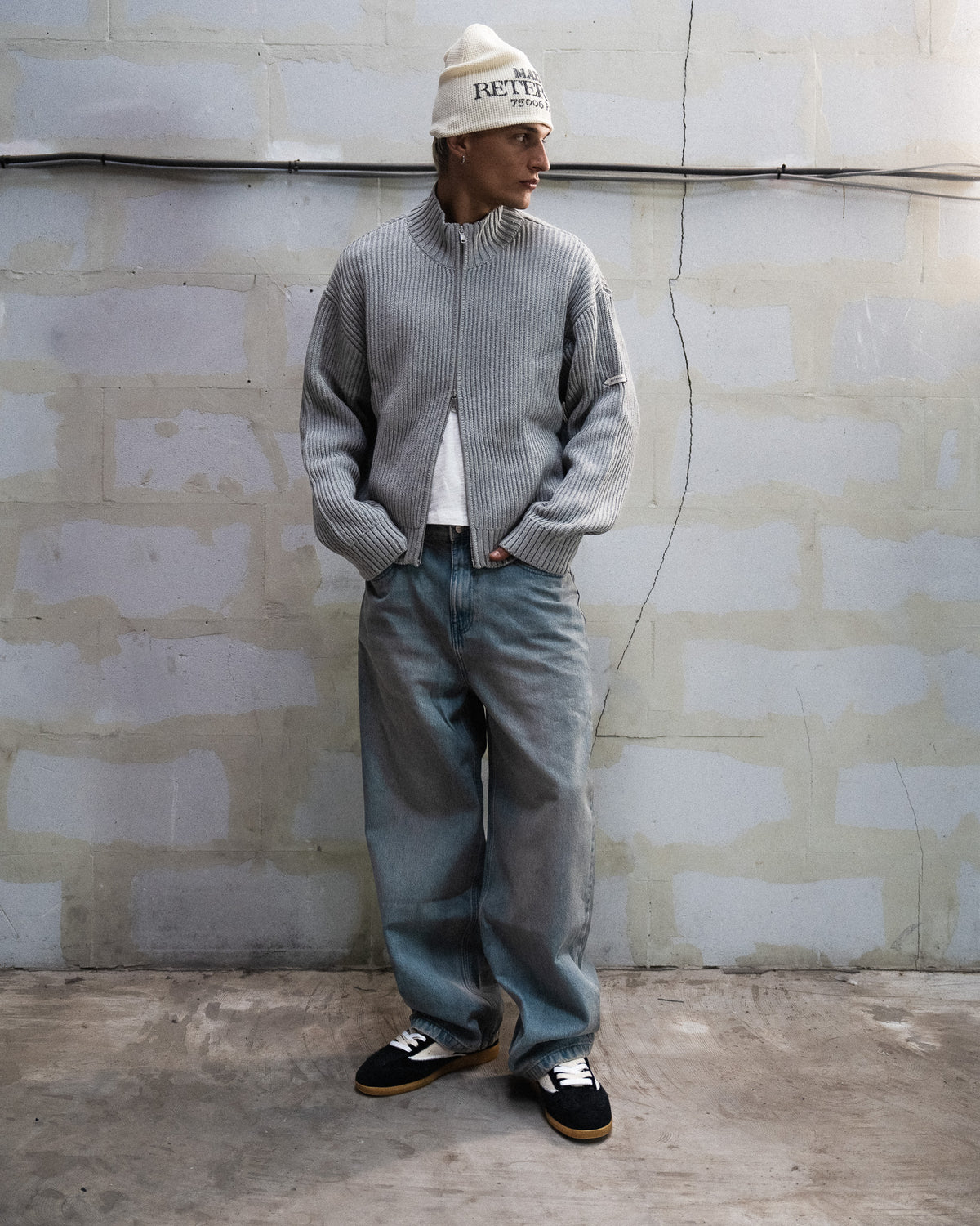 RETERNITY - L’ATELIER LINE KNIT ZIPPER