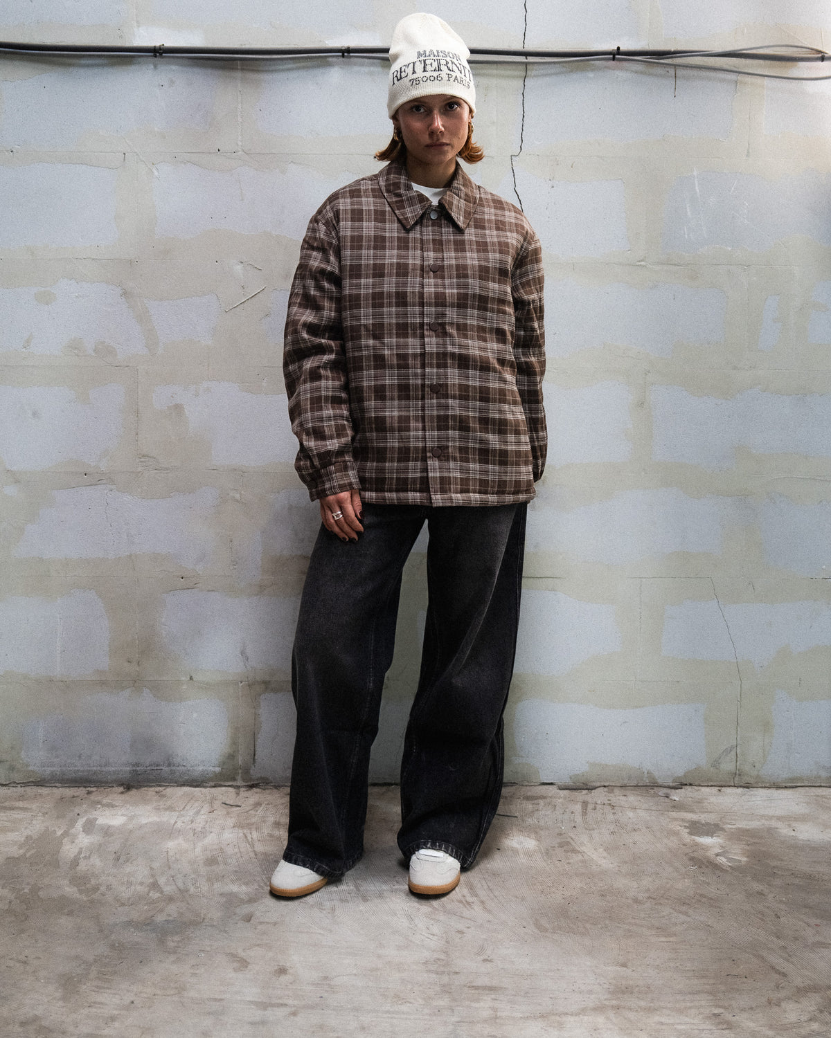 RETERNITY - PADDED FLANNEL - BROWN