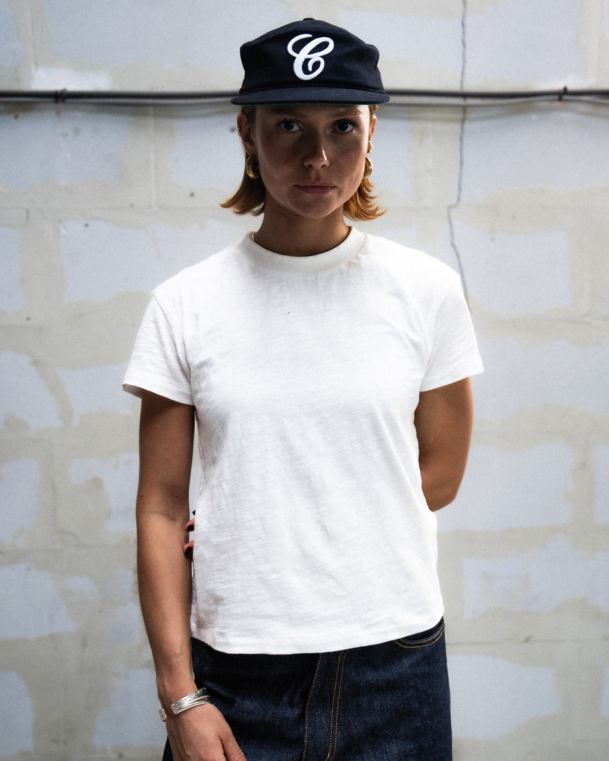 6CRAYON - Vintage Flat Top Casual Baseball Cap - Blue