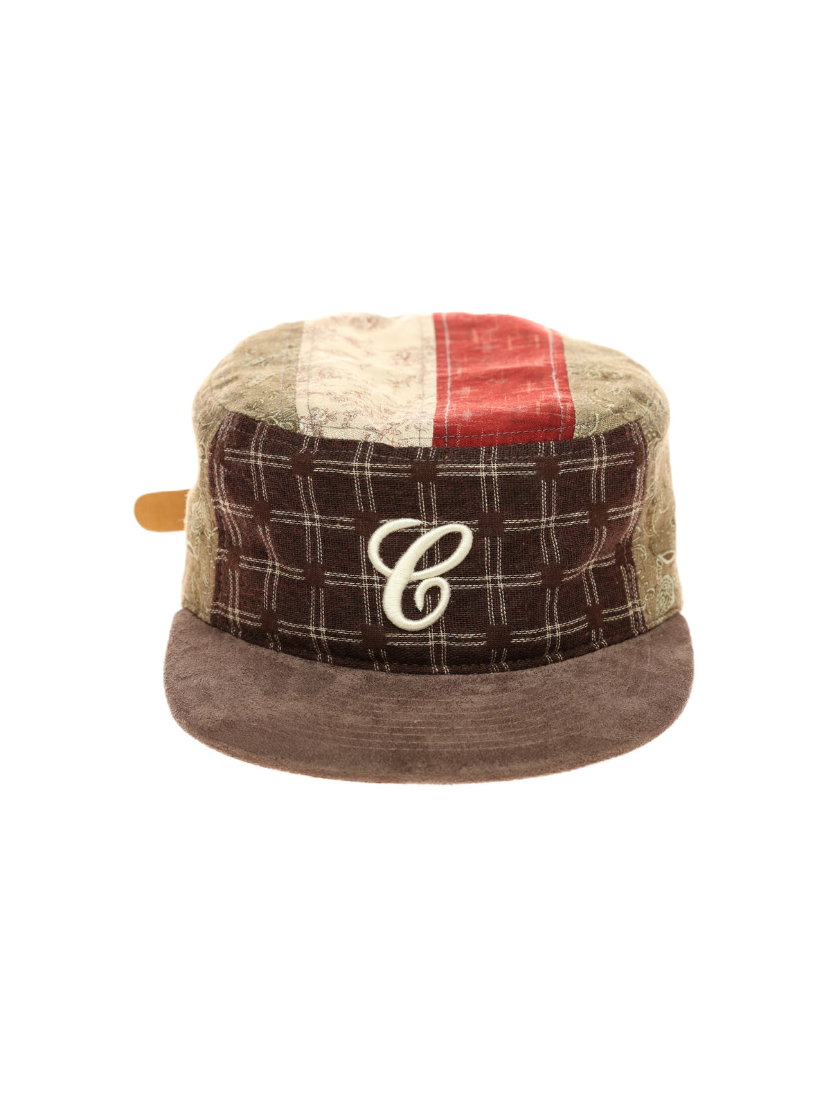 6CRAYON - Vintage Patchwork Flat Top Baseball Cap