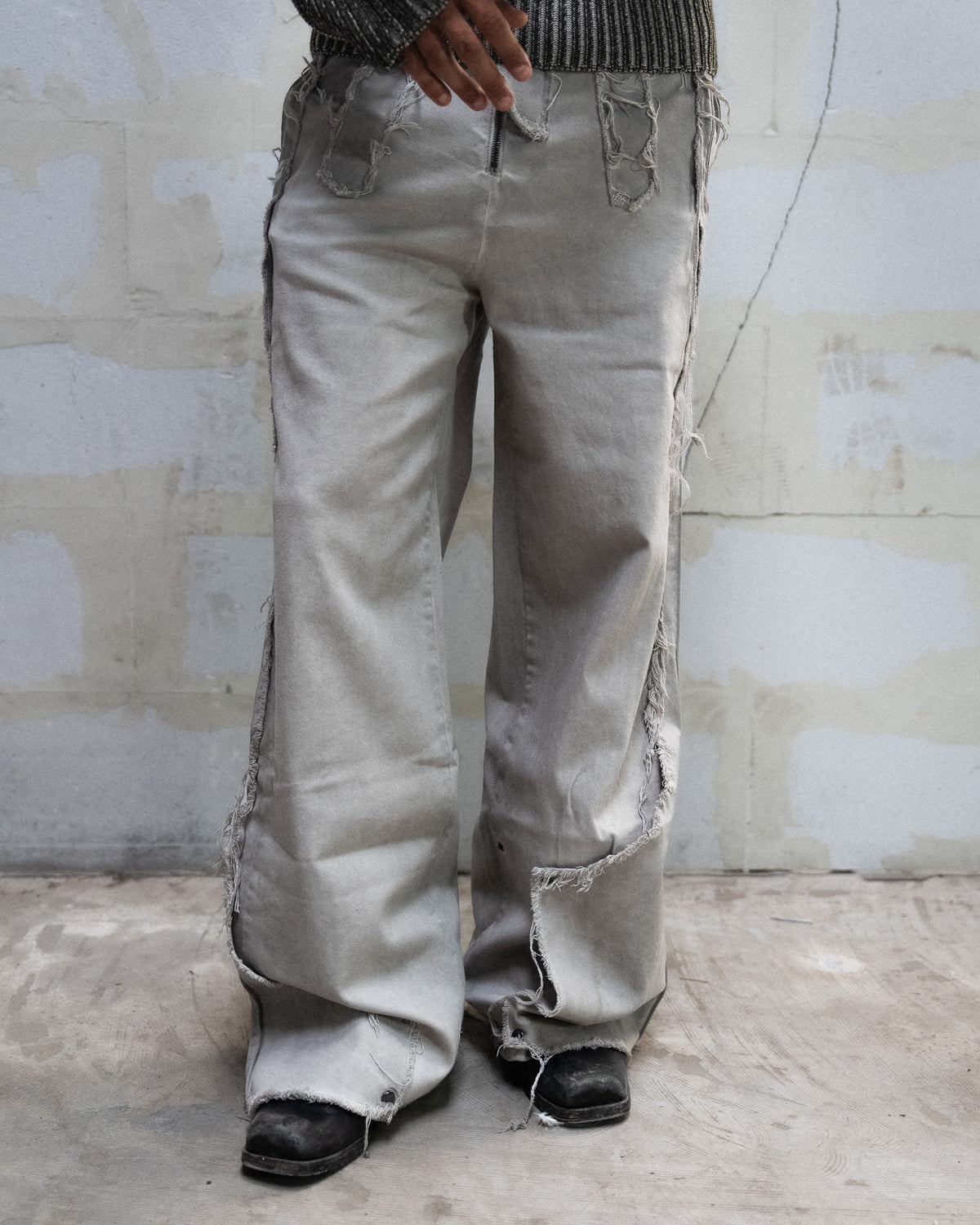 TONAL STUDIOS - FOLDING DENIM - ASH