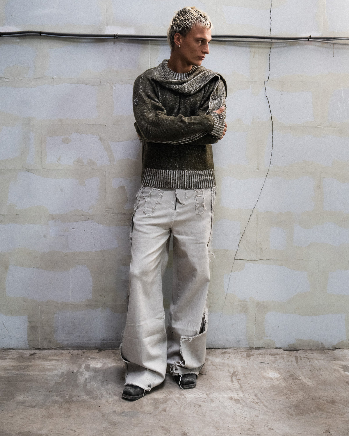 TONAL STUDIOS - FOLDING DENIM - ASH