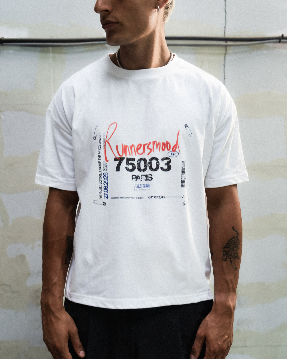 energia+ x Runnersmood Paris collab shirt