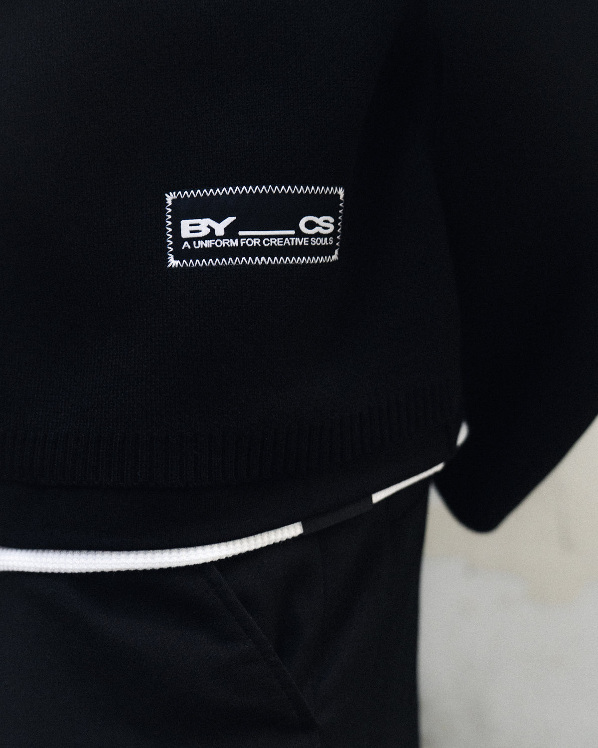 BY___CS - EVERYDAY KNIT - BLACK